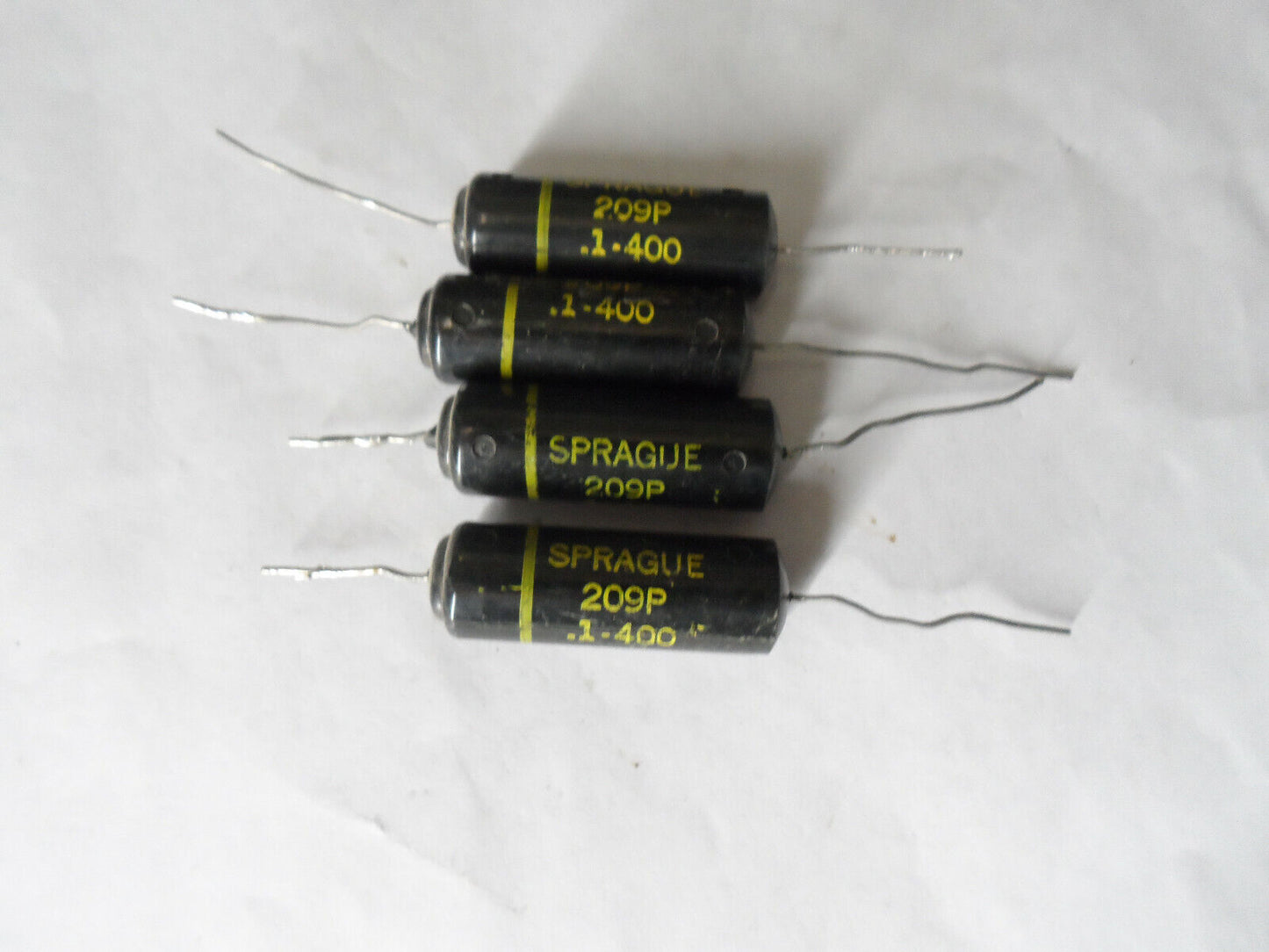 4x pulls Vintage Sprague .1 400v Capacitors Tone Caps