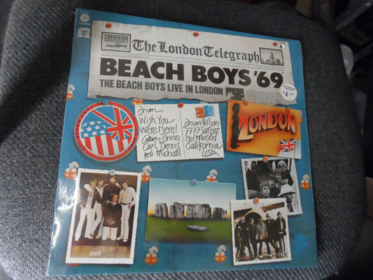 Beach Boys '69 Live in London Sealed LP