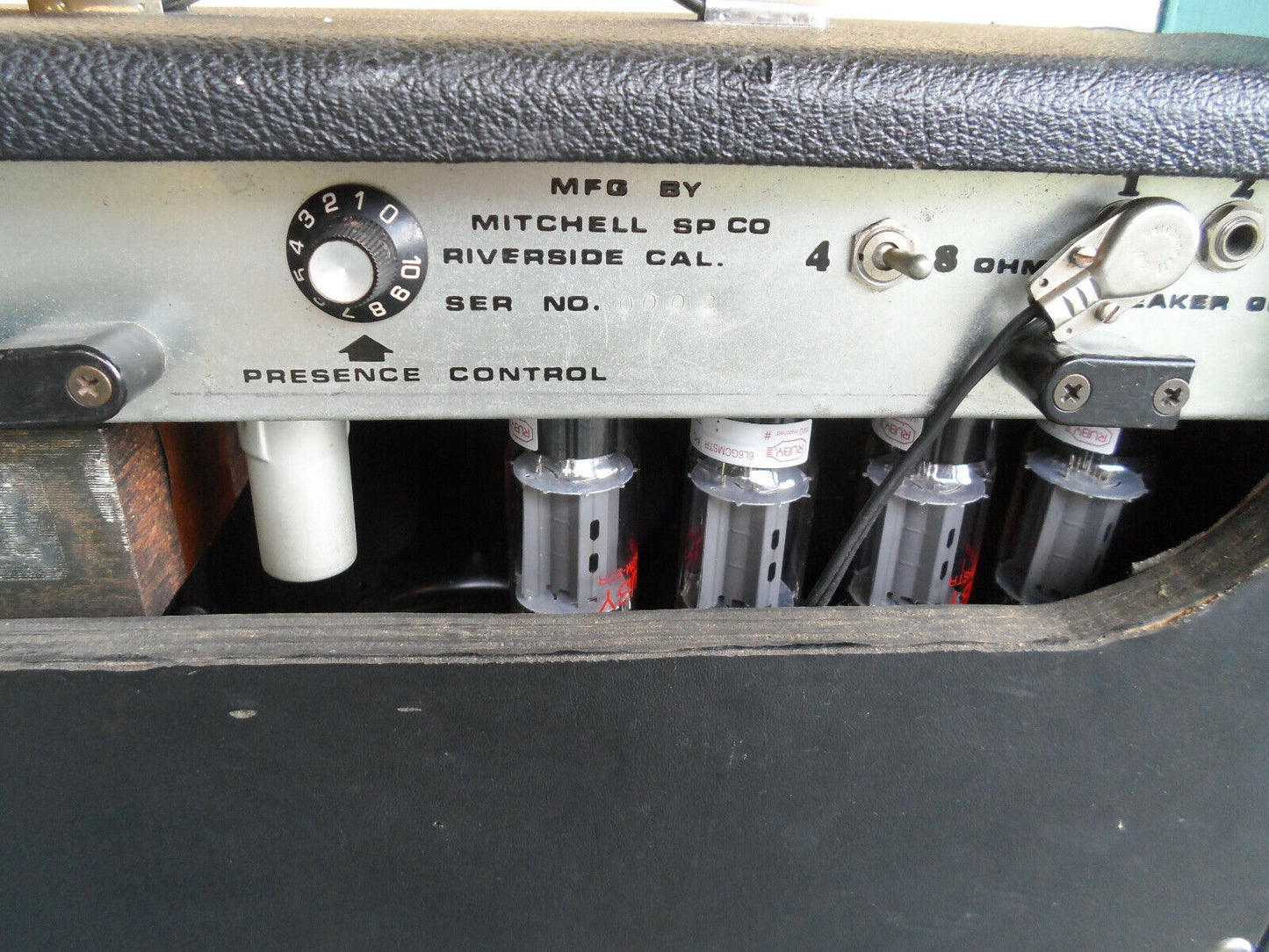 1970s Mitchell Pro-100 Vintage 100 Watt Tube Guitar 1x12 Combo Amp Boogie Mark I