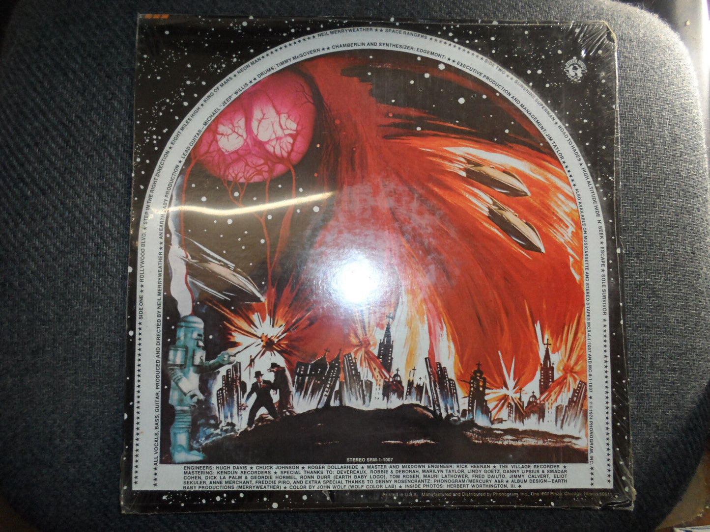 Neil Merryweather : Original pressing Space Rangers Sealed LP