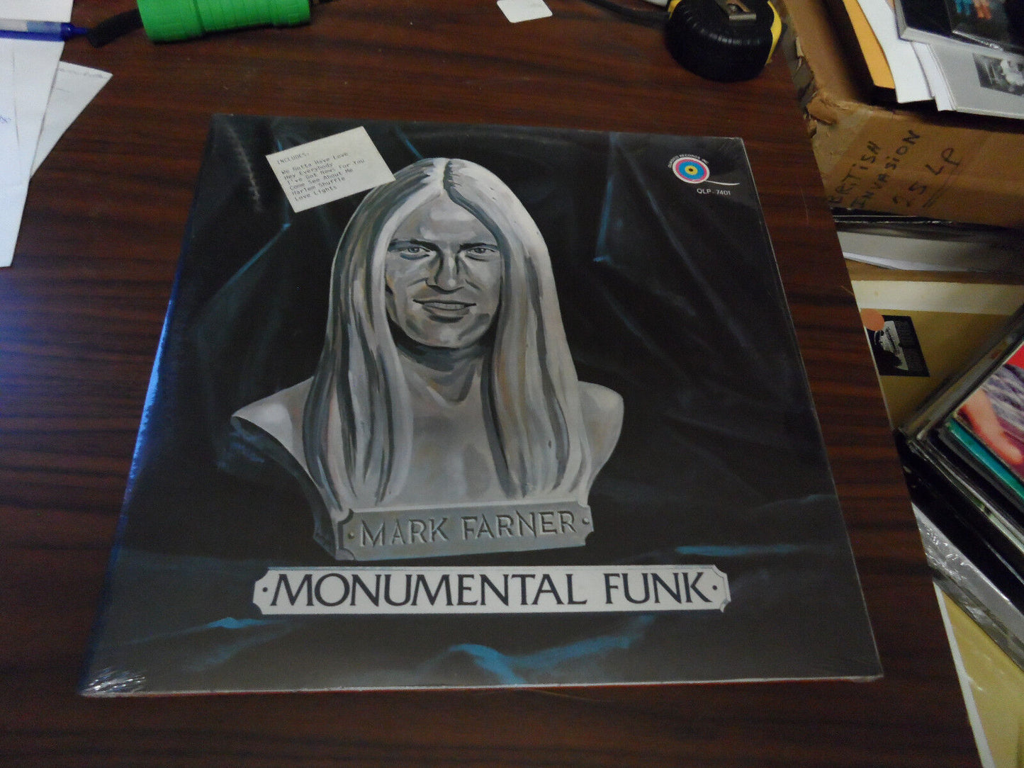 Grand Funk Railroad /  Mark Farner Monumental Funk Sealed LP