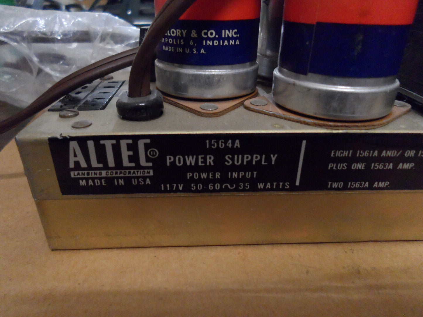 Vintage Altec 1564A Power Supply