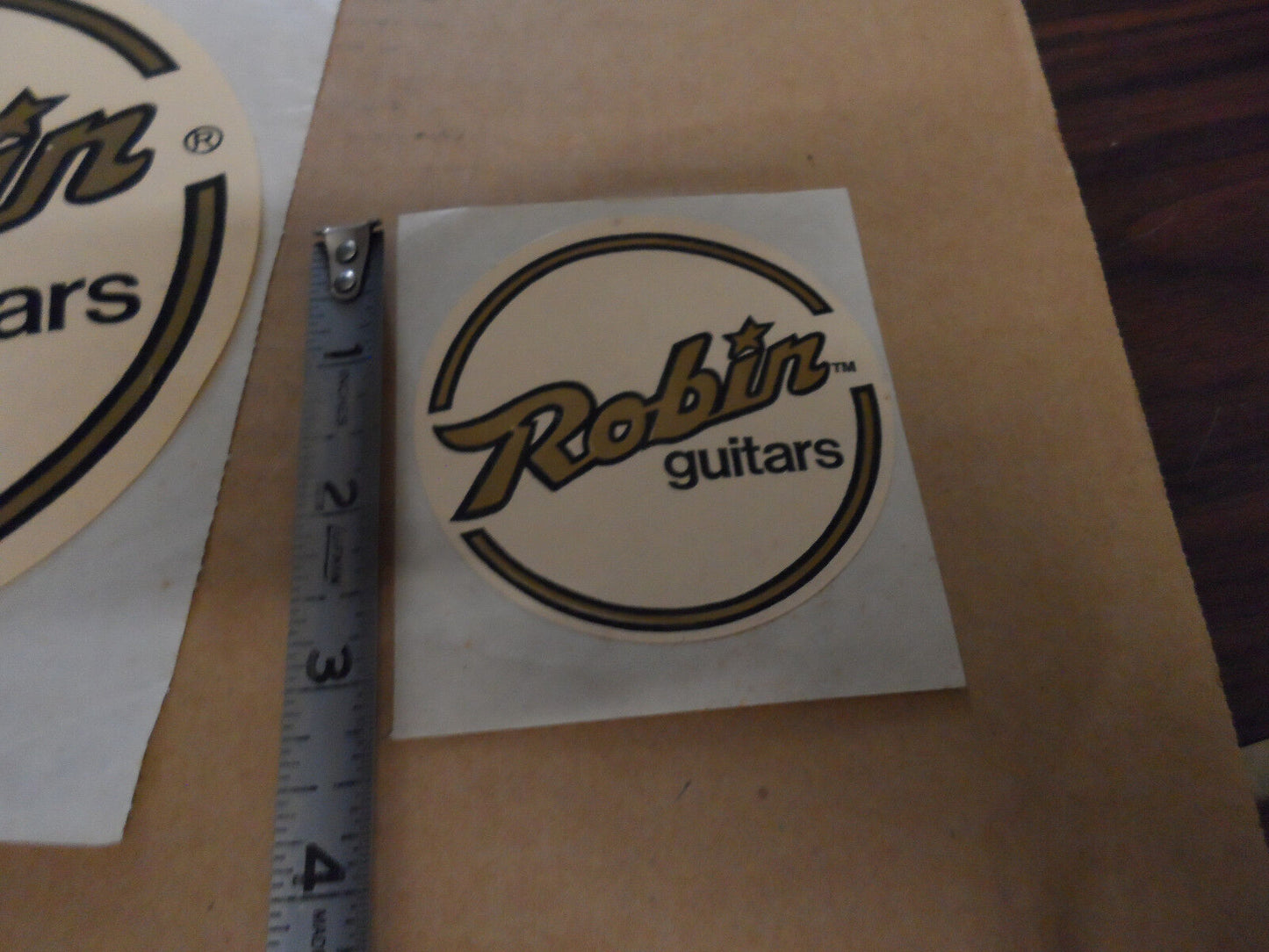 Vintage Robin Guitars Promotional Slap Stickers