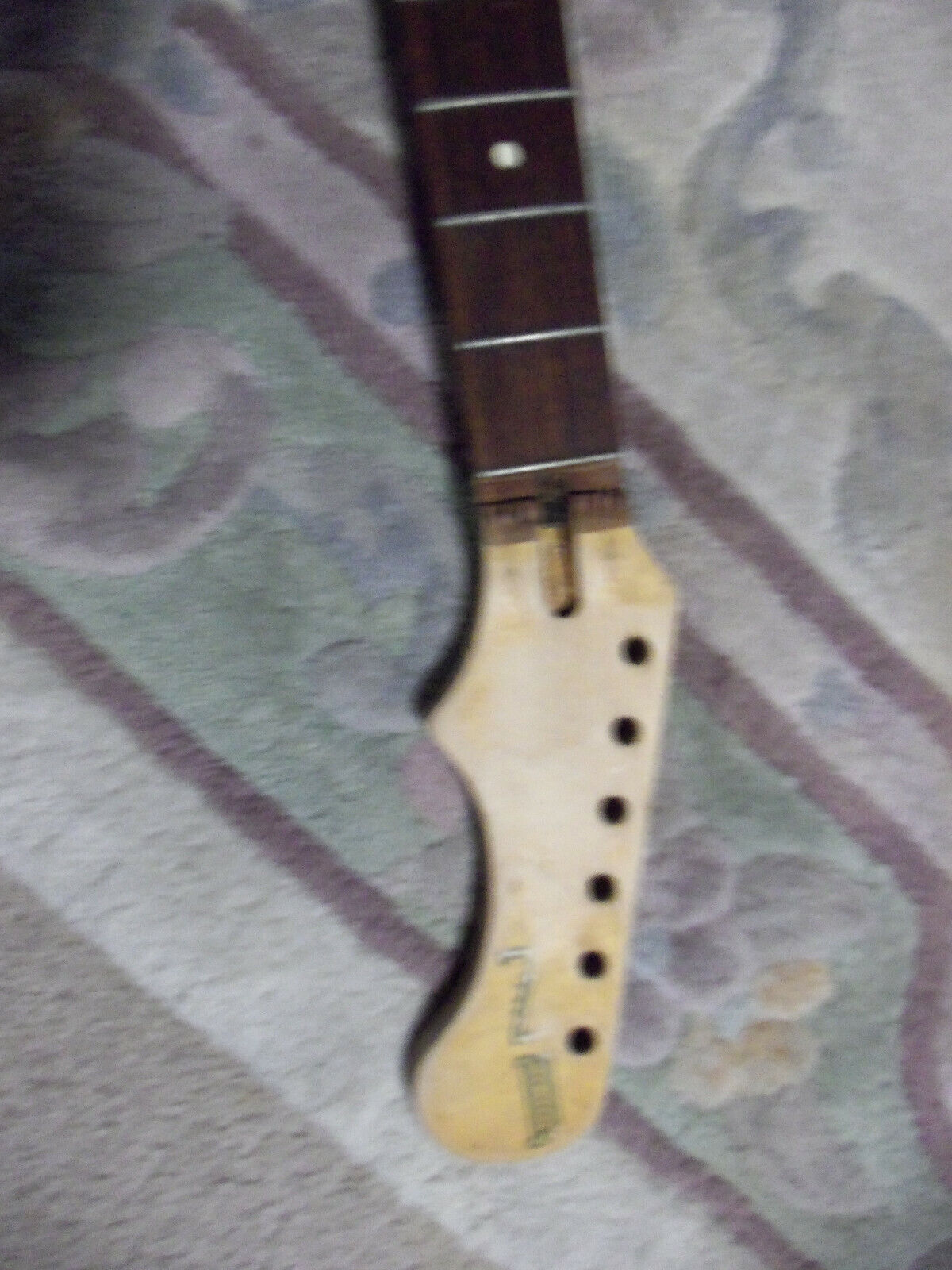 Vintage Magnatone Zephyr Guitar neck