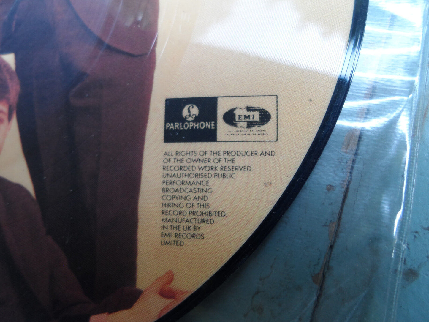 The Beatles Love Me Do UK Parlophone Picture Disc 45