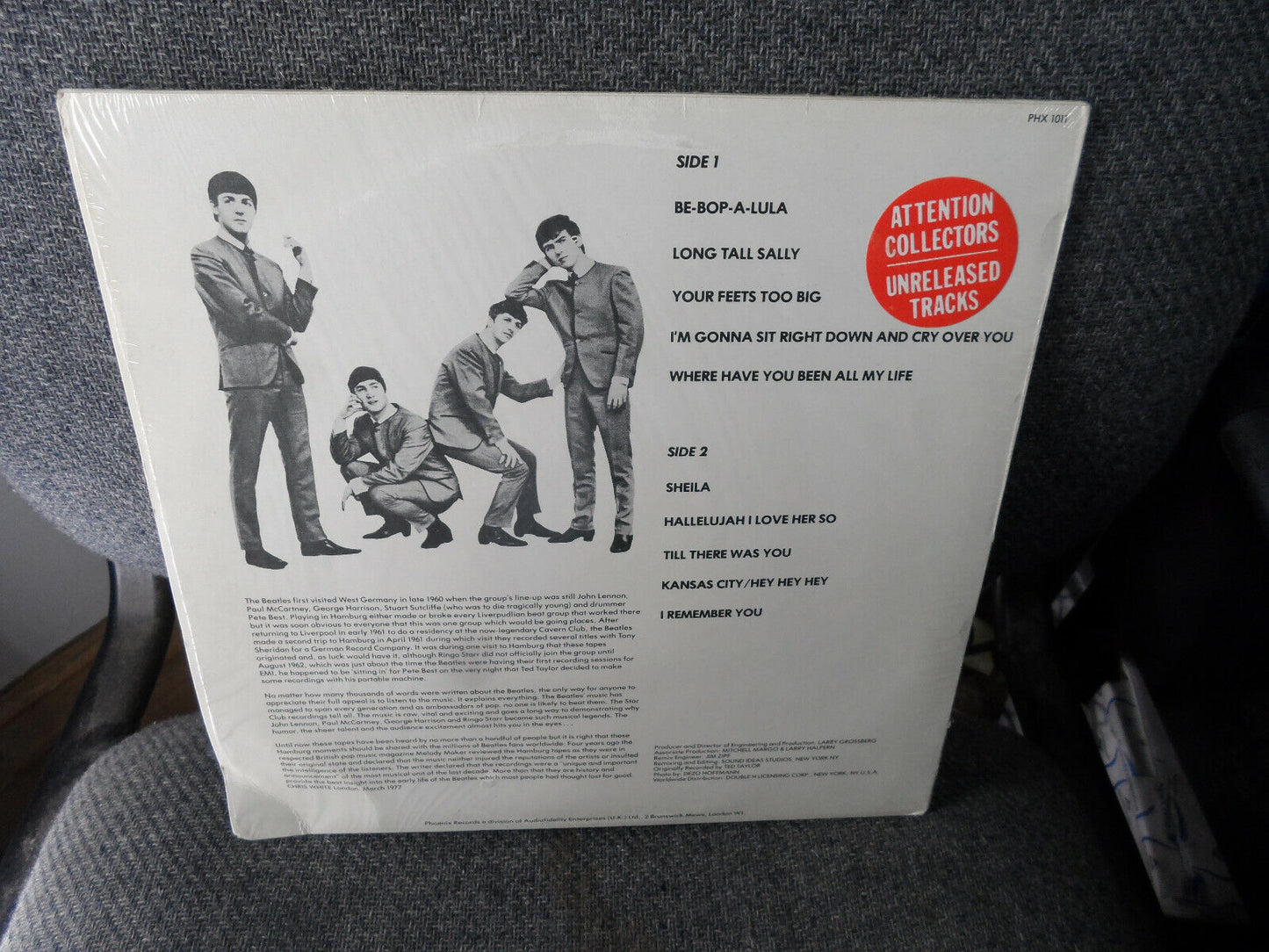Beatles RARE Phoenix VG++ / Mint- Hype Stickers LP