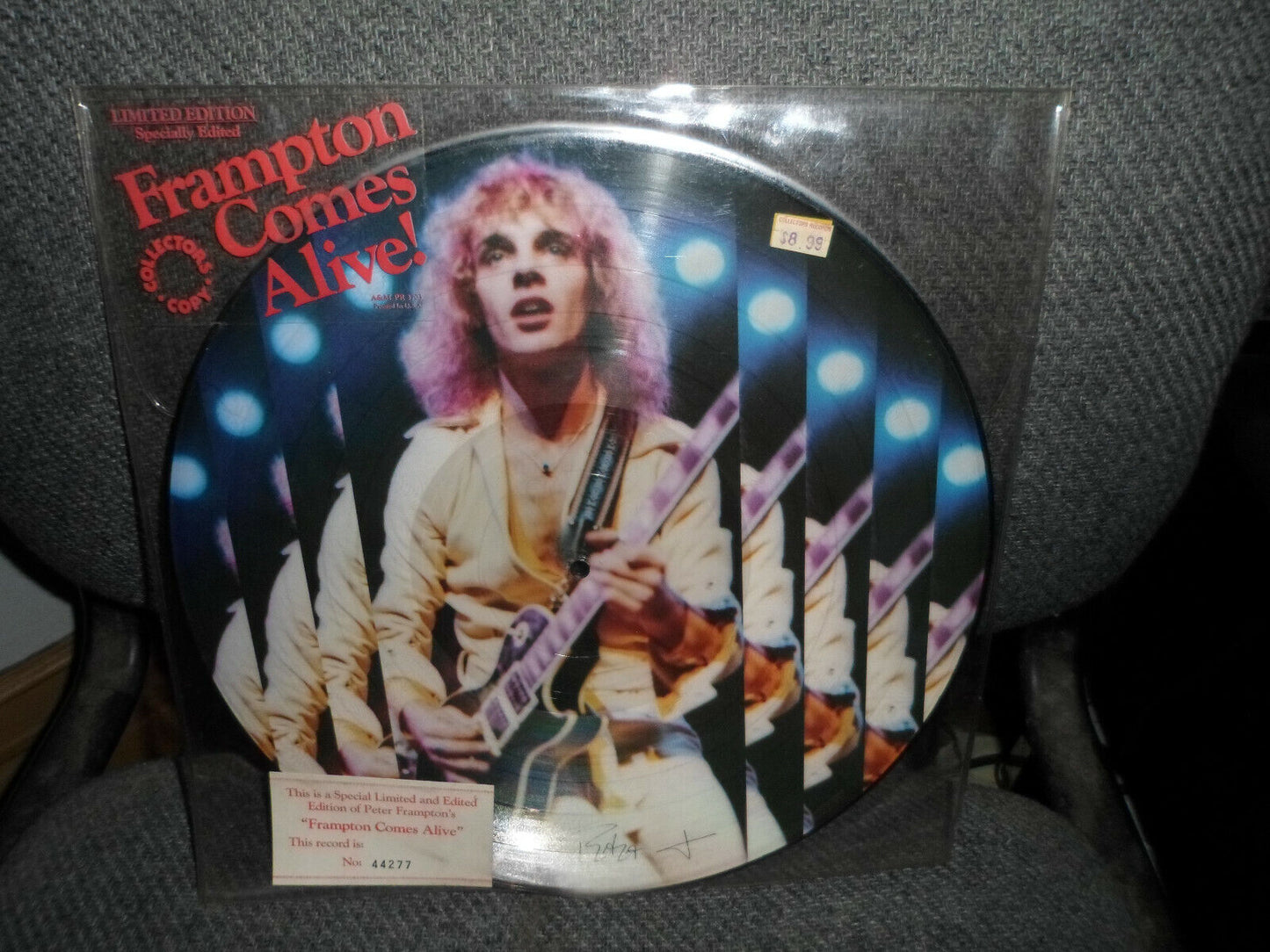 PETER FRAMPTON  FRAMPTON COMES ALIVE 1978 LTD ED NUMBERED PICTURE DISC SEALED LP