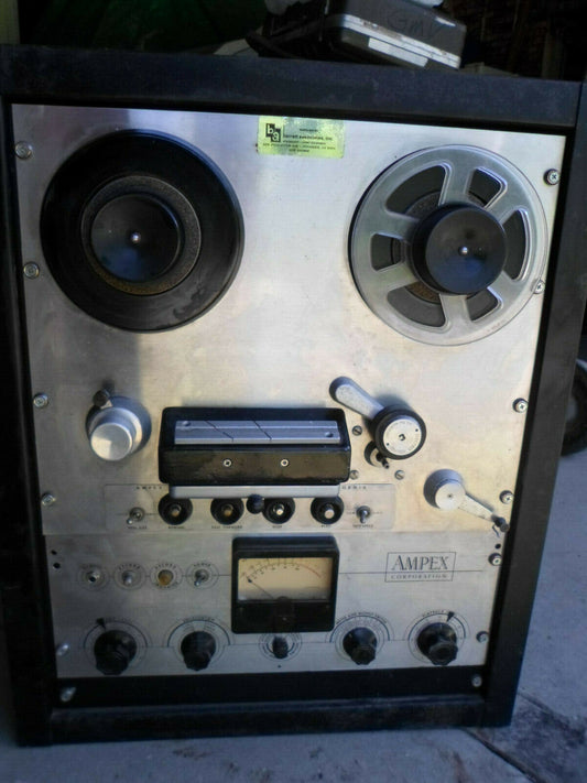 Ampex 351-1 Reel To Reel Tape Recorder Tube Preamp Vintage Studio WOWO