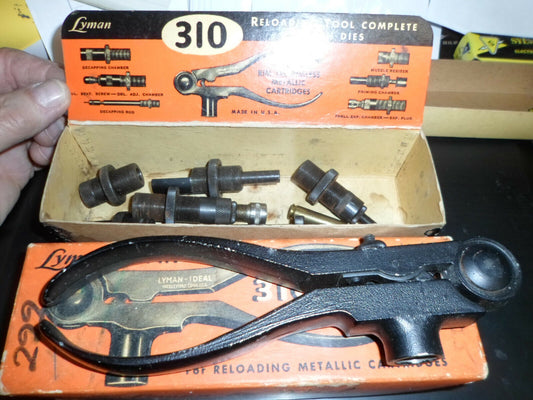 Lyman IDEAL 310 Reloading Tool & Die Set 222