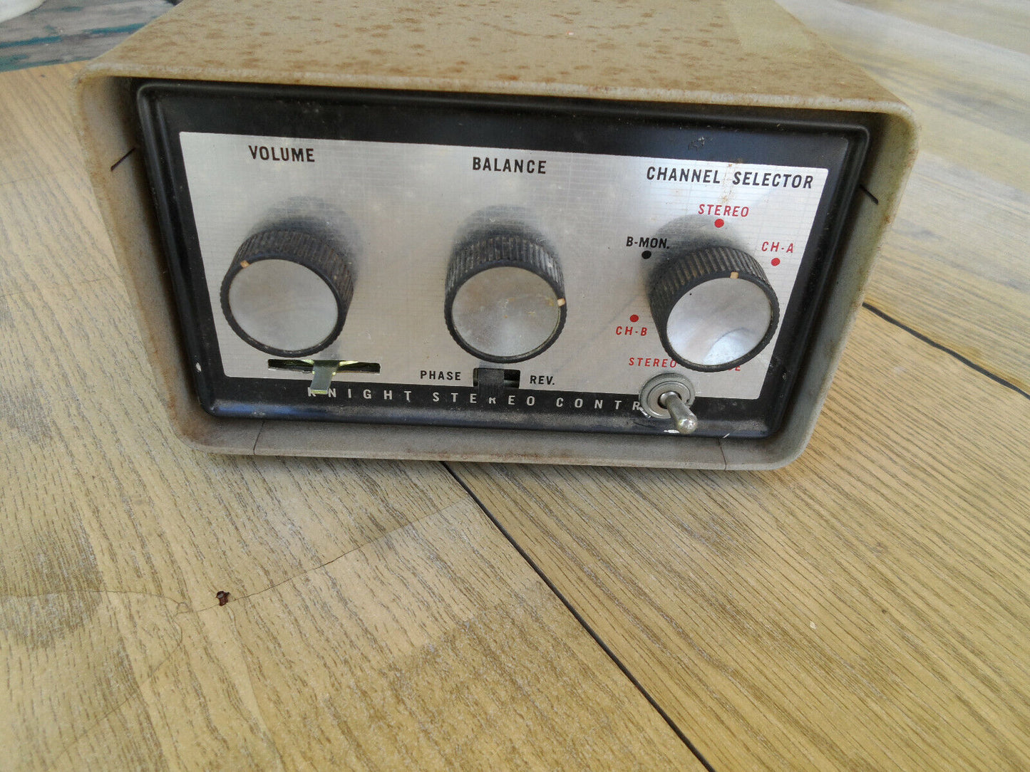 Vintage 1950's Allied Radio KNIGHT KIT Stereo Control Assembly