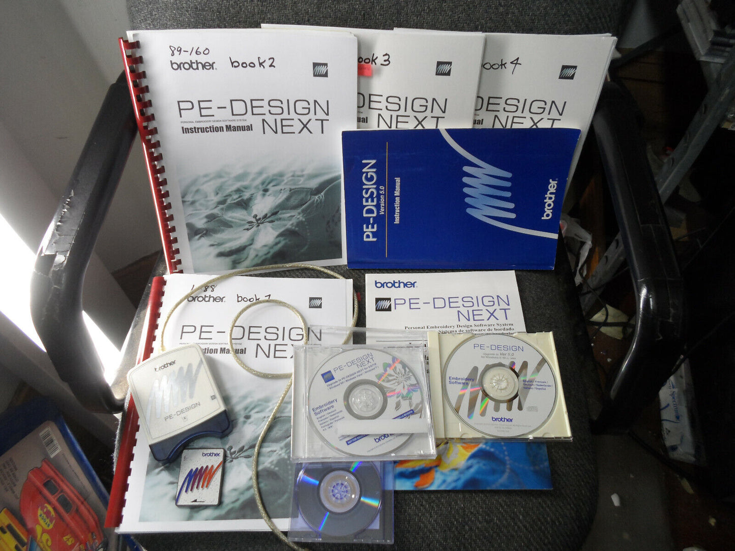Brother PE-DESIGN 5 & NEXT Personal Embroidery Design Software Upgrade Manuals