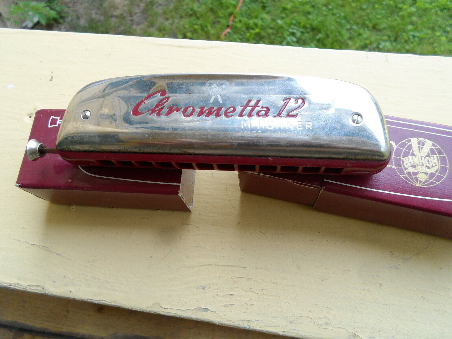 Hohner 255/48 Chrometta 12 3 Octave Slide Harmonica- Key of C, Made in Germany