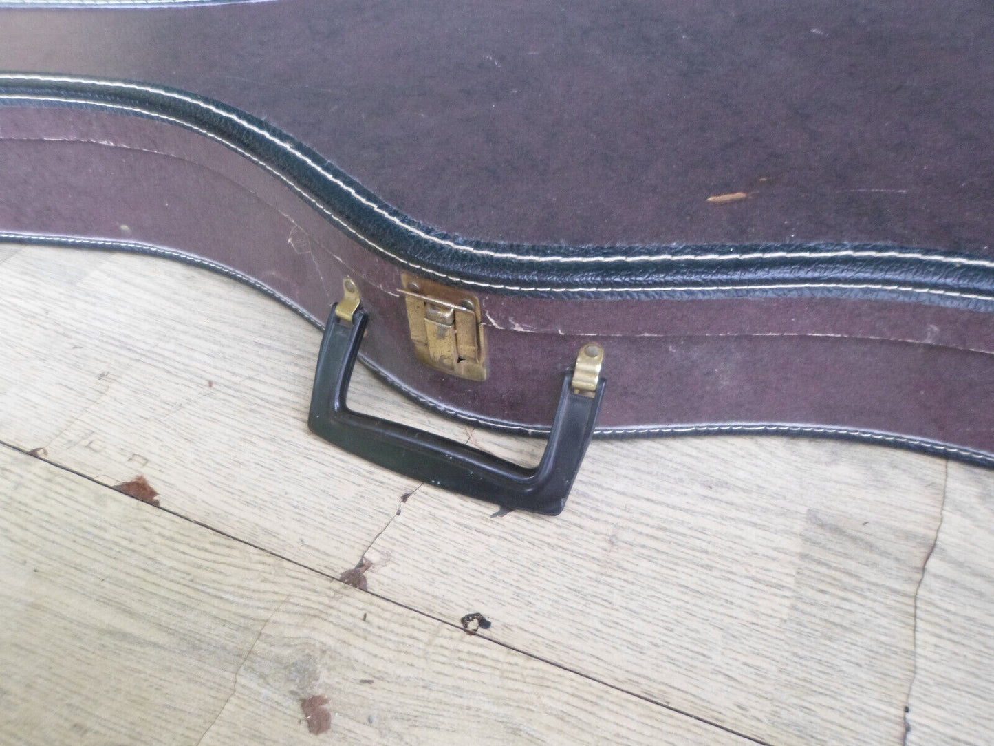 Vintage 1950s Silvertone Electric Guitar Chipboard Case #2