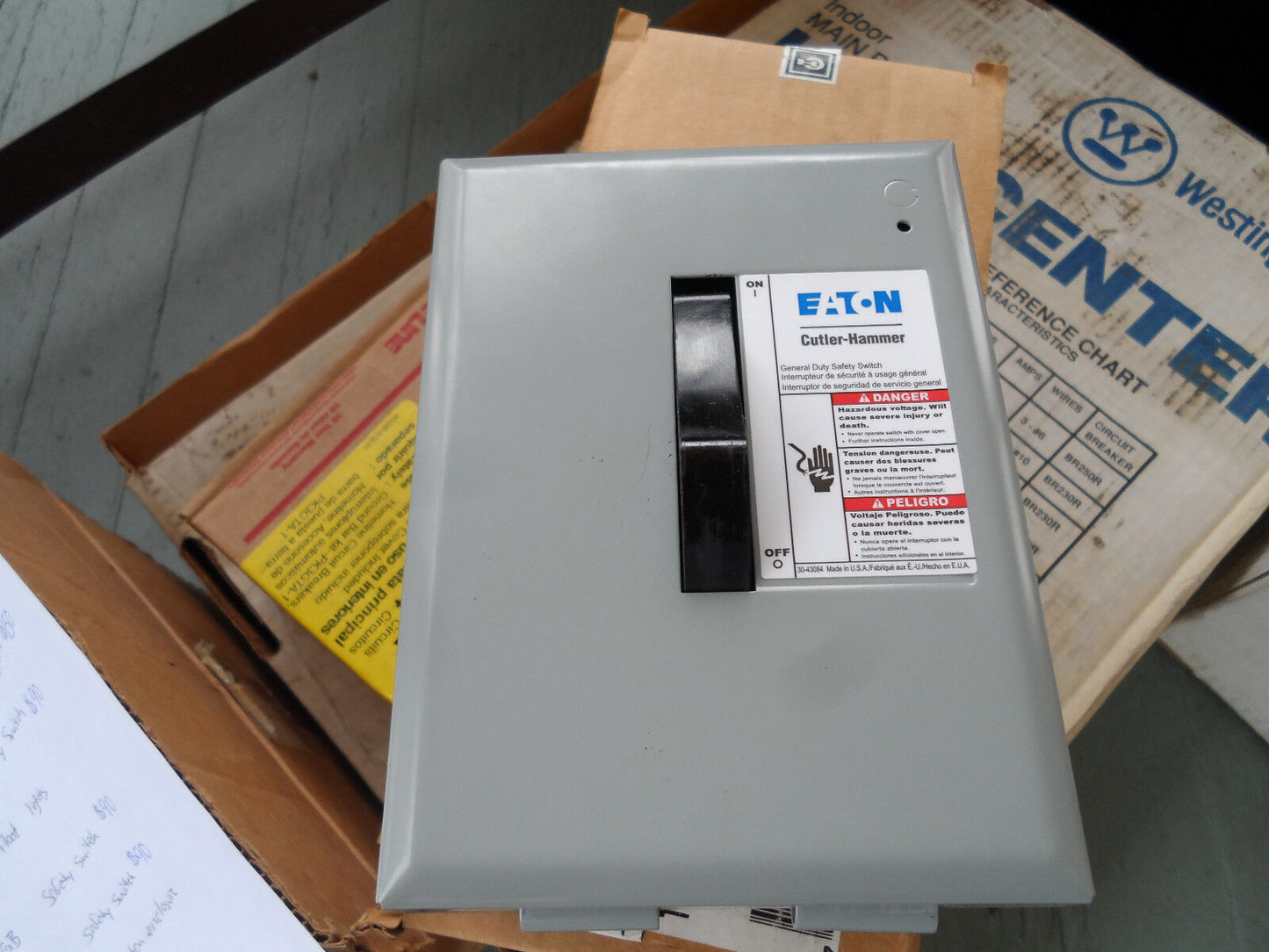 (New) Cutler-Hammer DP111NGB Safety Switch