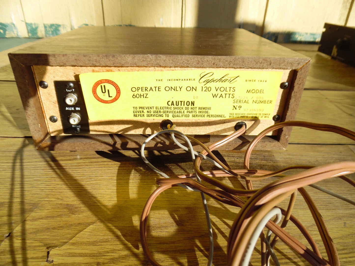 Capehart 8-Track stereo player Recorder