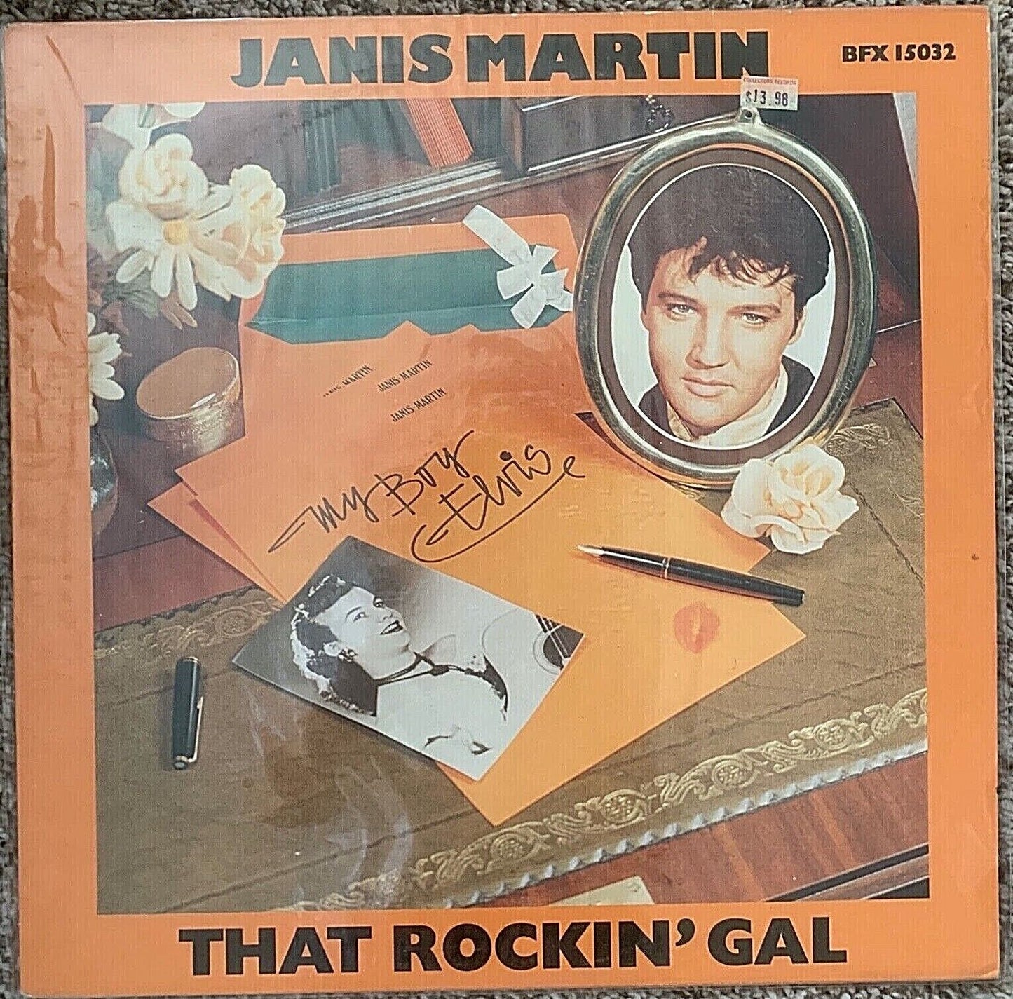 Janis Martin– That Rockin' Gal vinyl SEALED LP album Elvis pictured