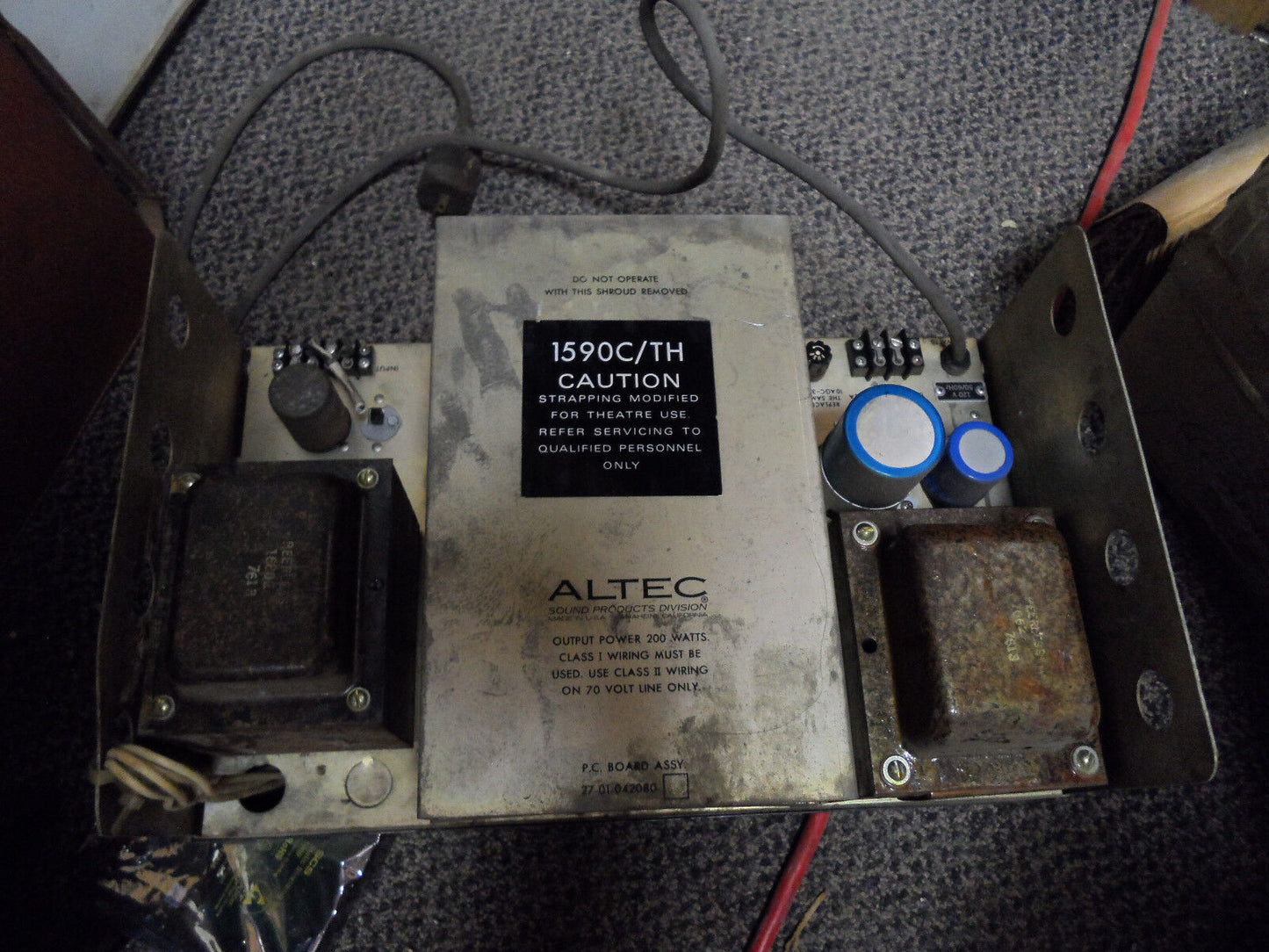 Vintage Altec 1590C Amplifier
