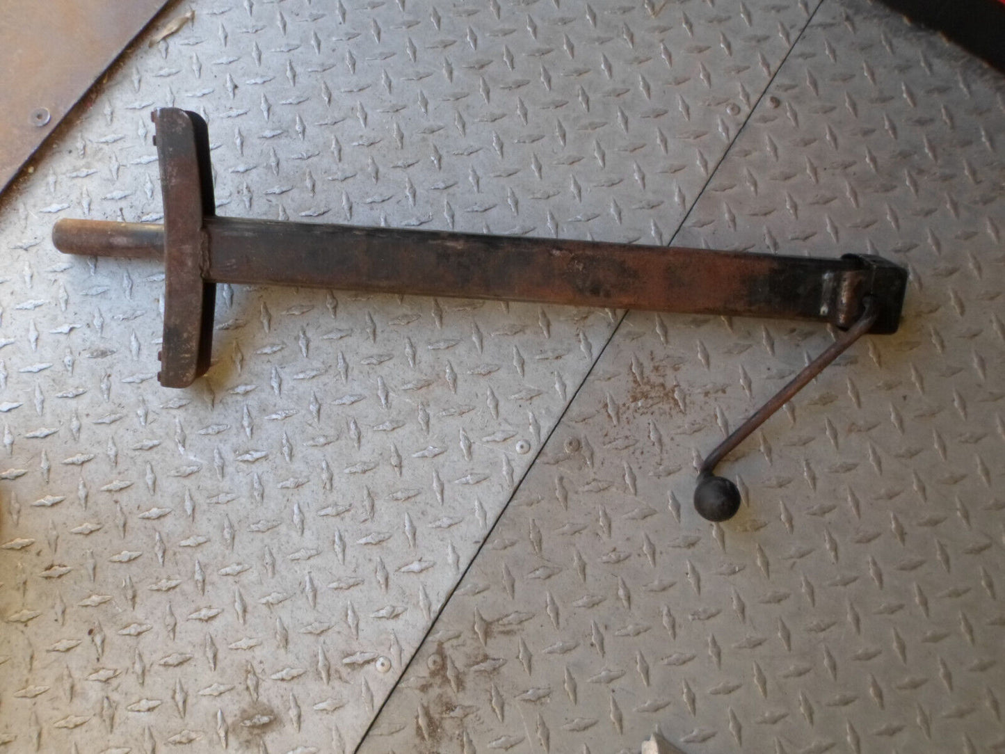 1970's MG MGB Original Spare Tire Trunk Floor Jack Assembly Genuine Original