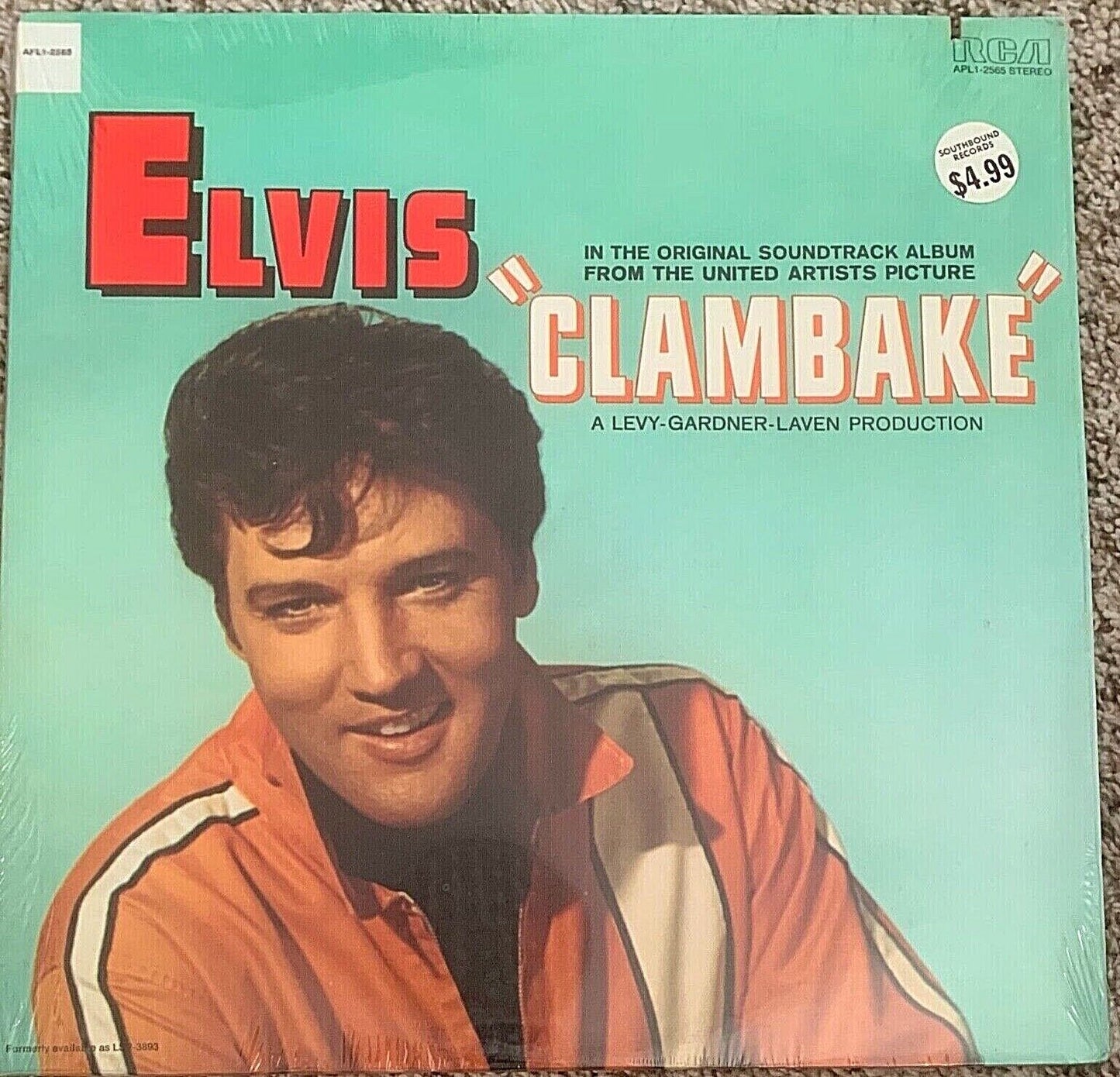 Elvis Presley – Clambake - SEALED LP album APL1-2565