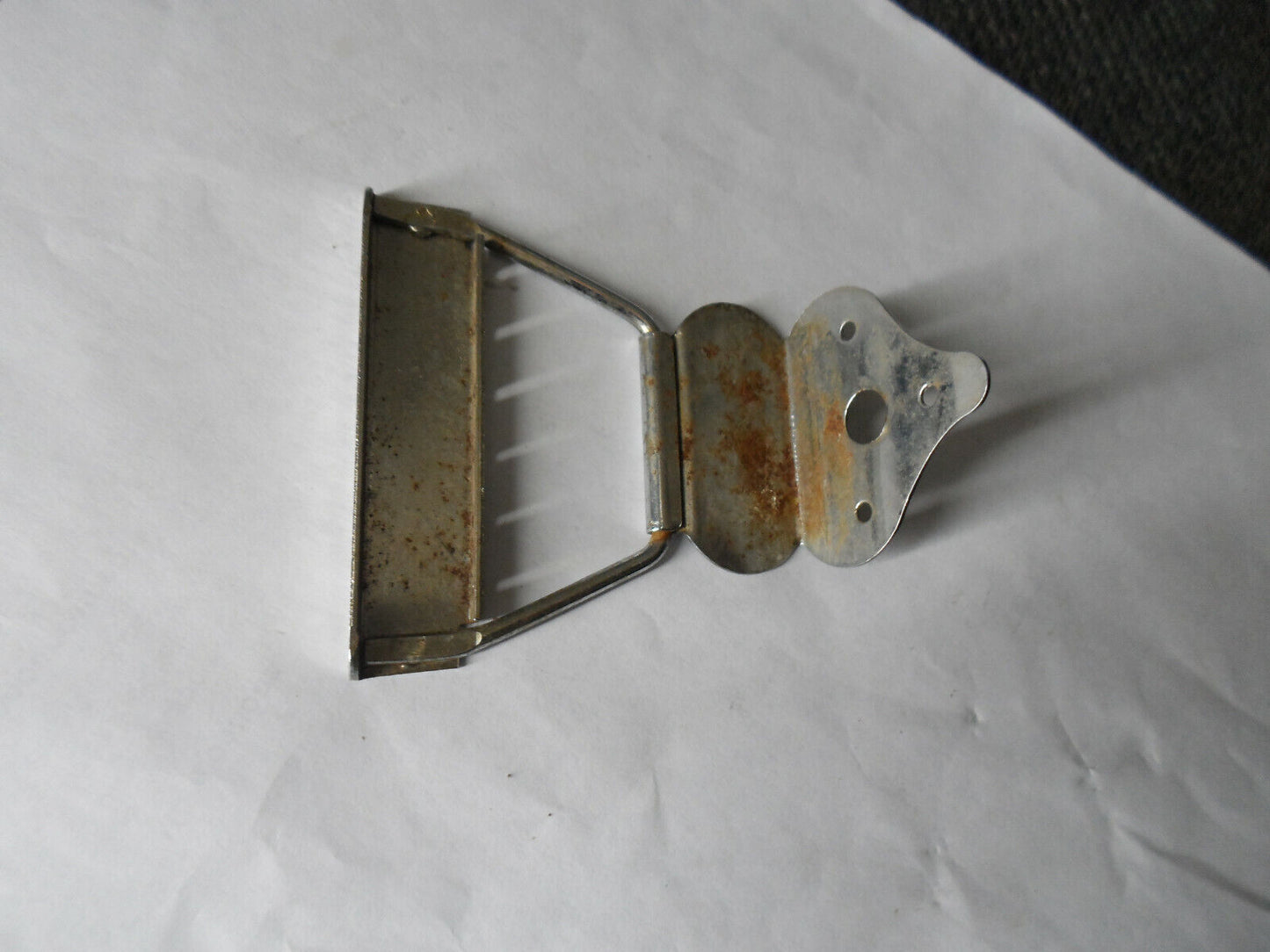 Vintage Tailpiece Harmony Silvertone Holiday Tail piece Bridge