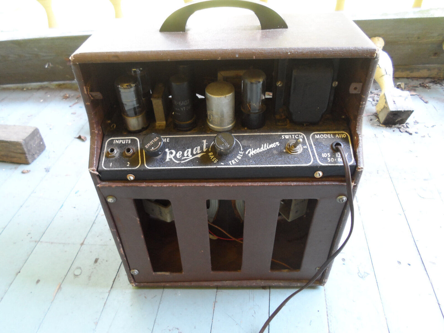 Vintage Regal Headliner Model A-110 Amplifier