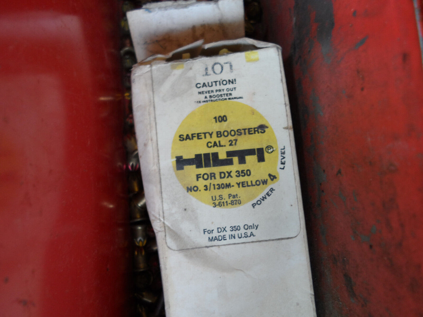 Hilti DX400 Piston Drive Powder Actuated Nail Gun w/ Case