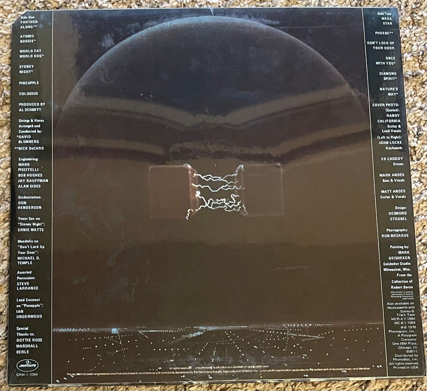 Spirit– Farther Along - SEALED LP album