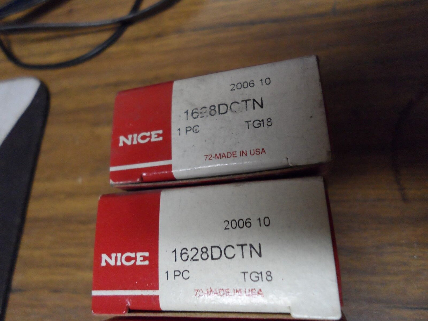 NIB 4 NICE 1628DCTN Sealed Bearings