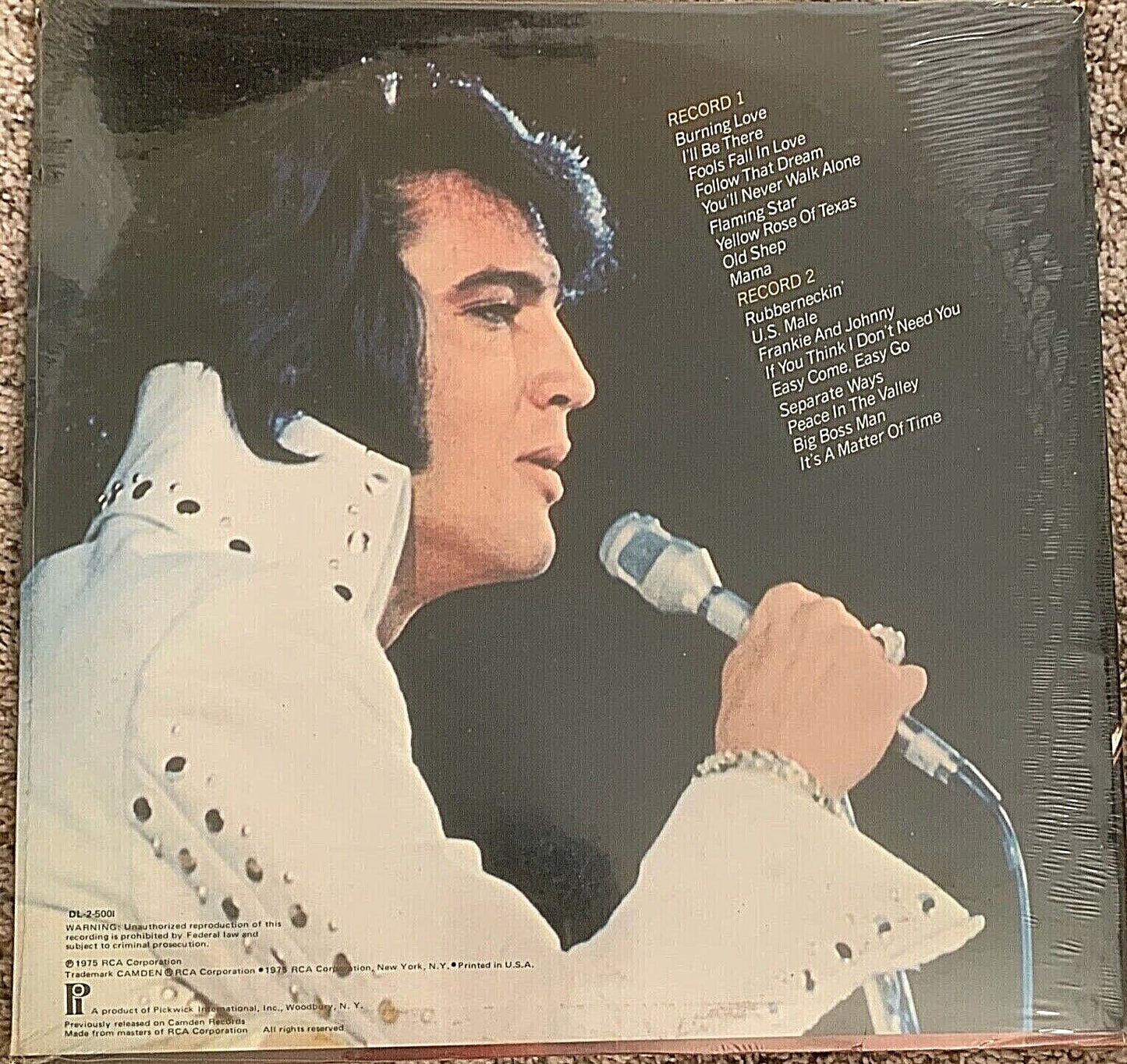 Elvis – Double Dynamite! vinyl SEALED 2 LP album