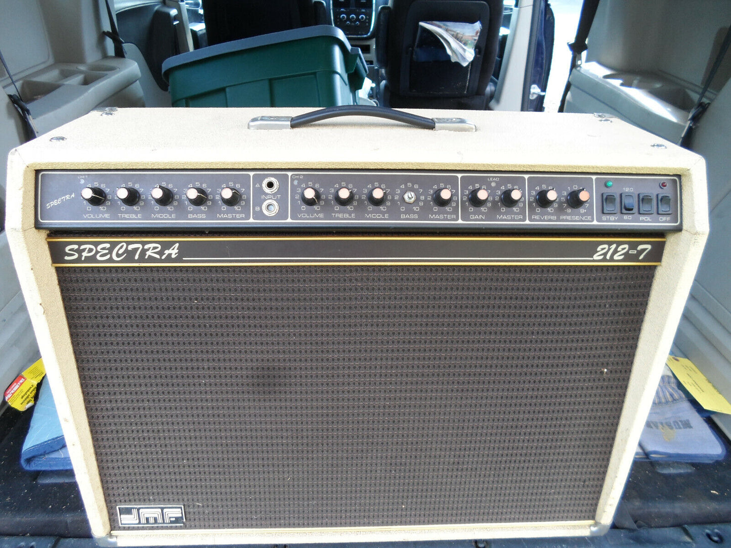 Vintage Spectra Twin Reverb 2X12 Tube Guitar amp Combo Amplifier 6L6