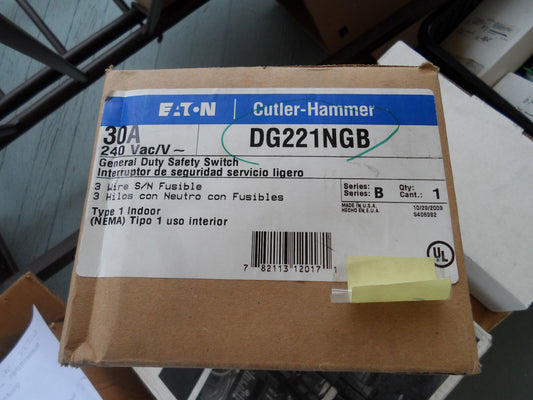 (New) Cutler-Hammer DG221NGB Safety Switch