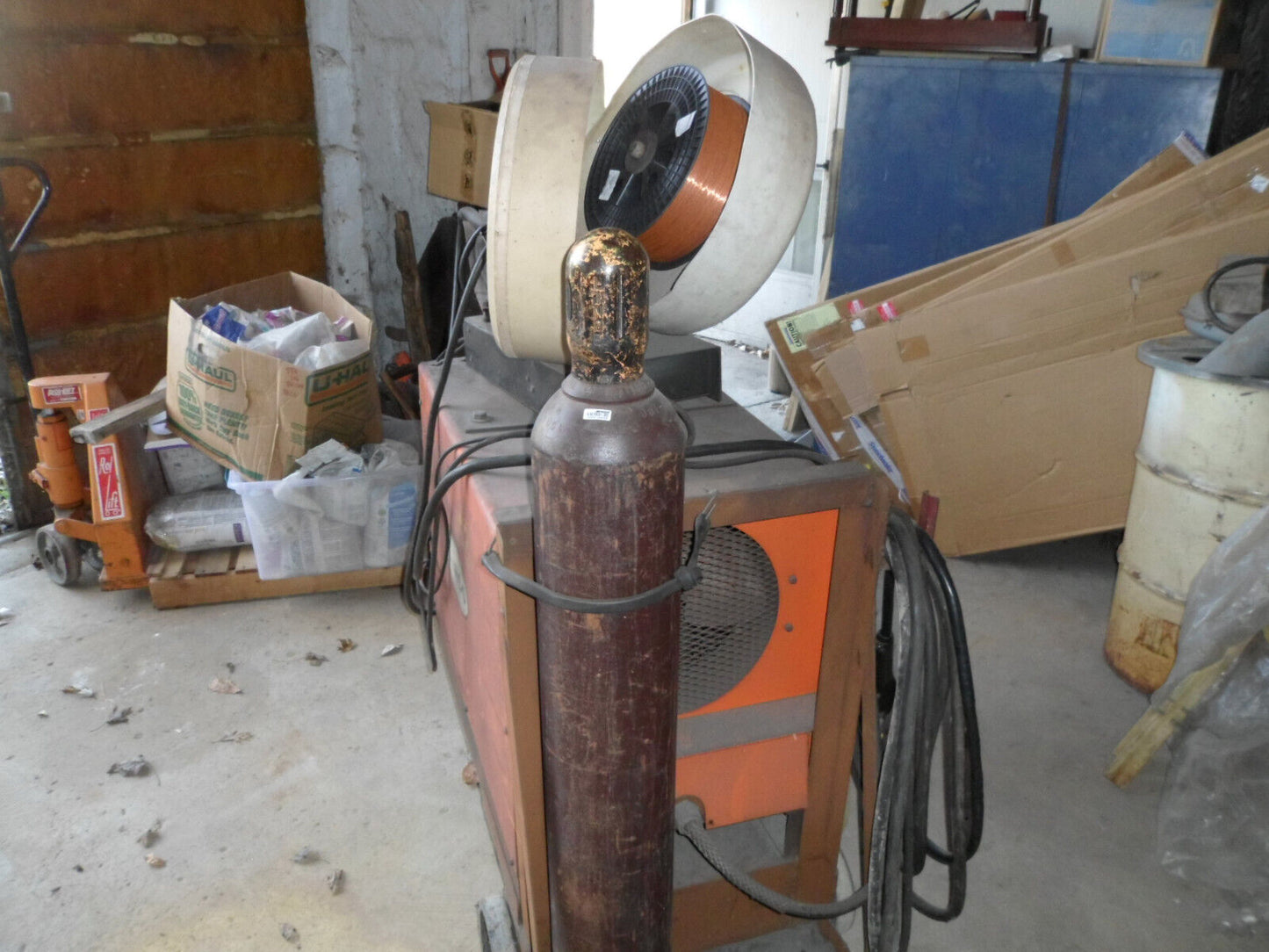 Airco Mig Welder 2.5 DTR-224-A on Cart