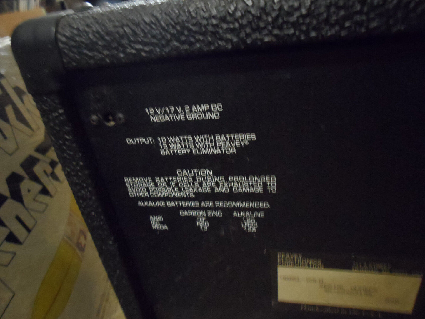 Vintage USA Peavey Solo Portable Amp