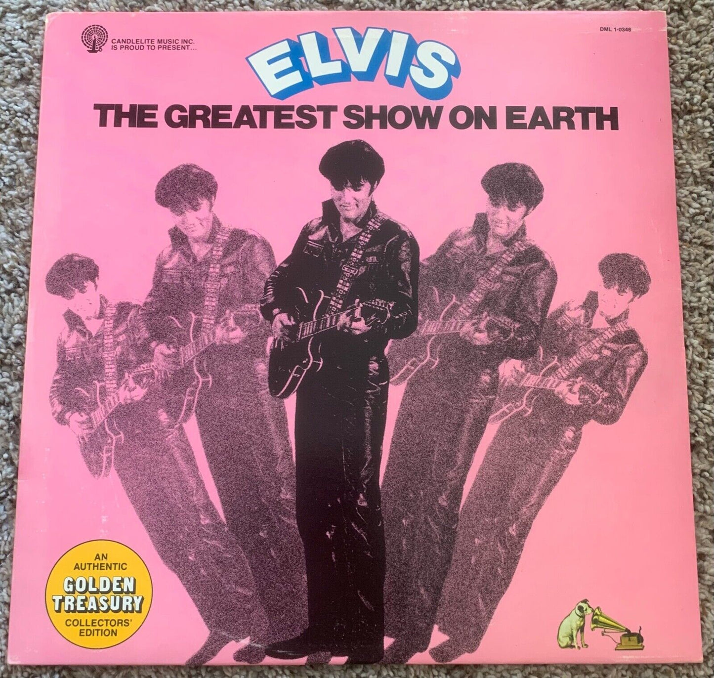 Elvis Presley – The Greatest Show On Earth vinyl LP album