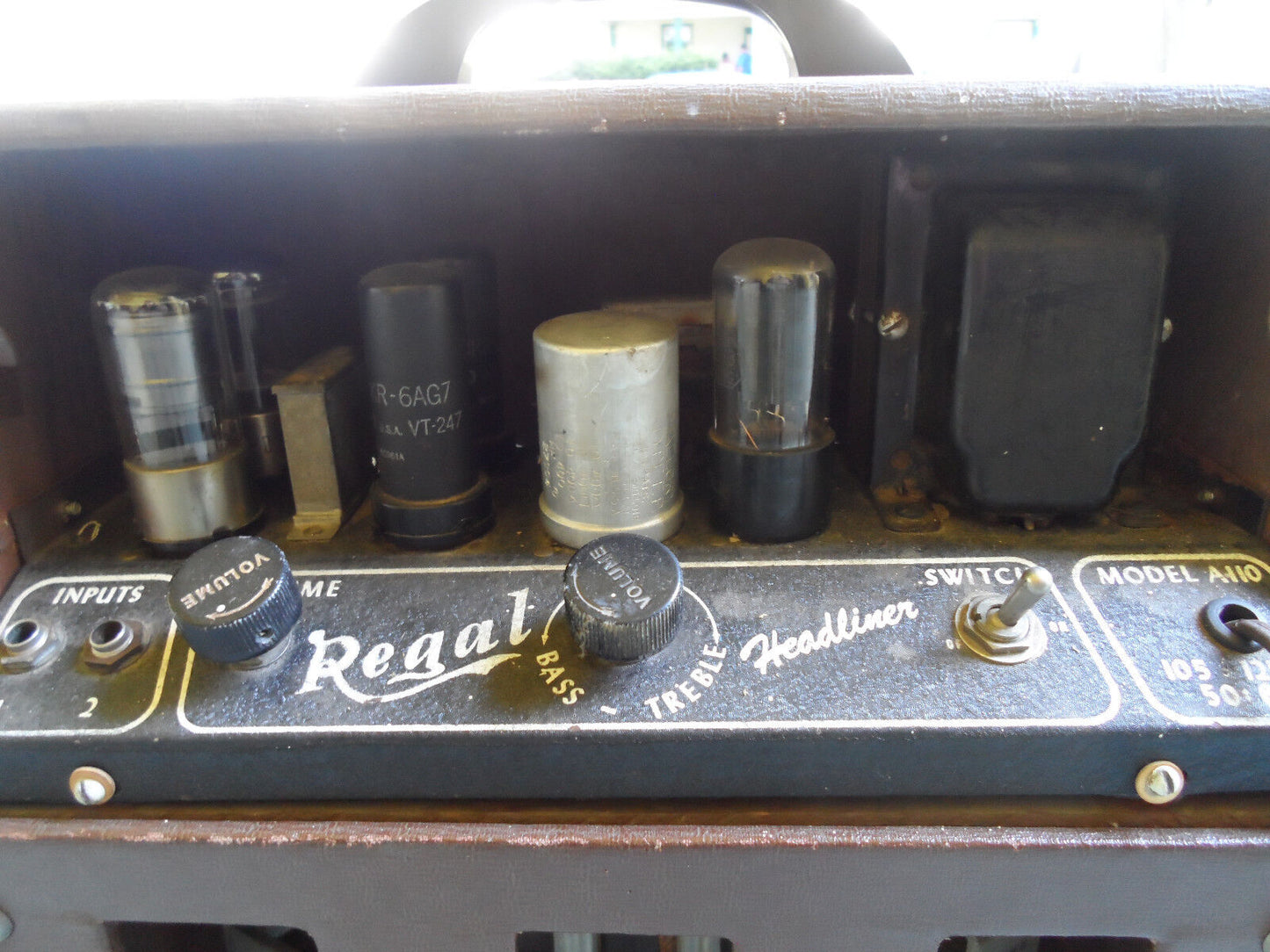 Vintage Regal Headliner Model A-110 Amplifier