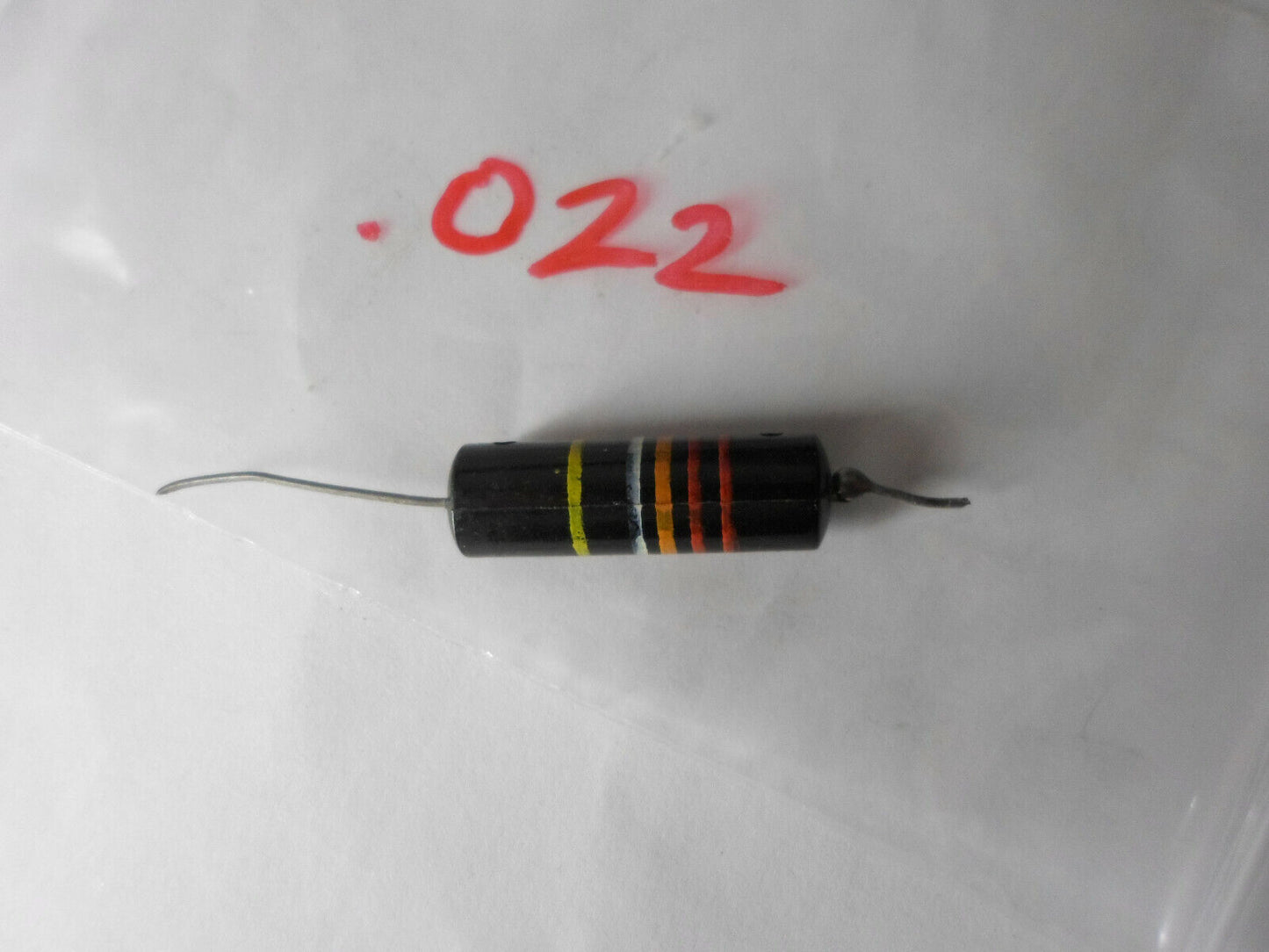 Sprague Bumble Bee .022 uf 400v 10% Capacitor TESTED Exactly .022