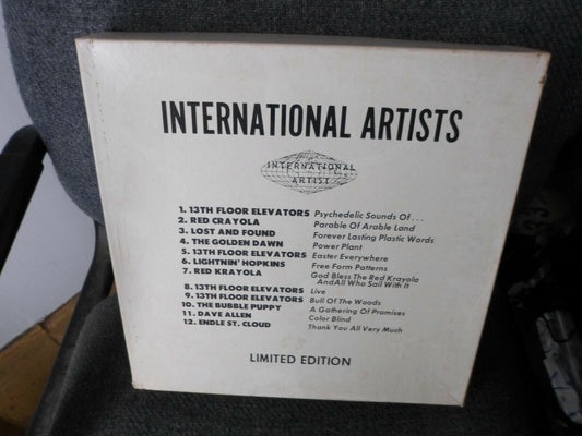 International Artists Boxset LP Record ! Box Only