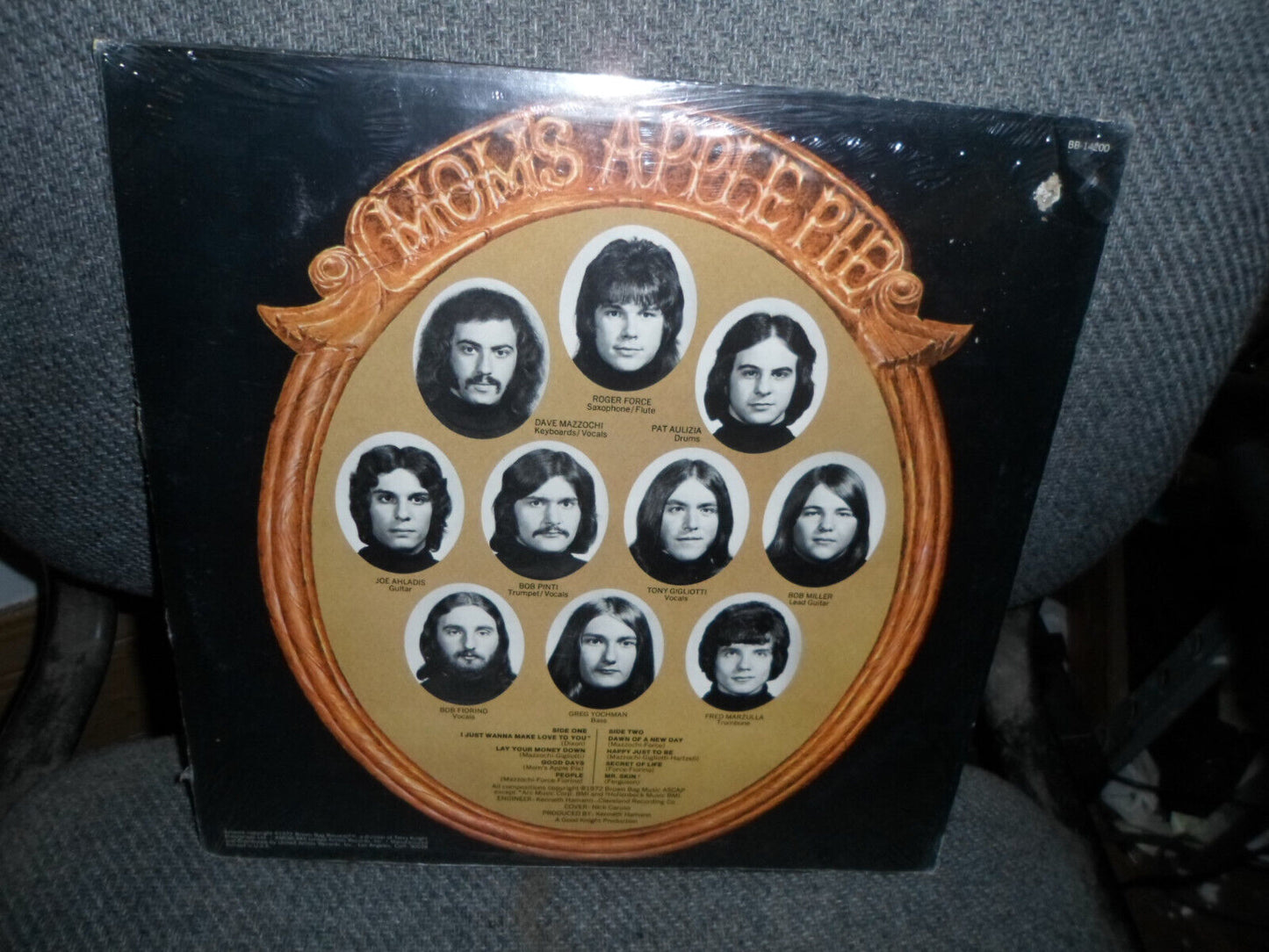 MOMS APPLE PIE s/t LP (1972) Original  *SEALED* w/original recalled cover