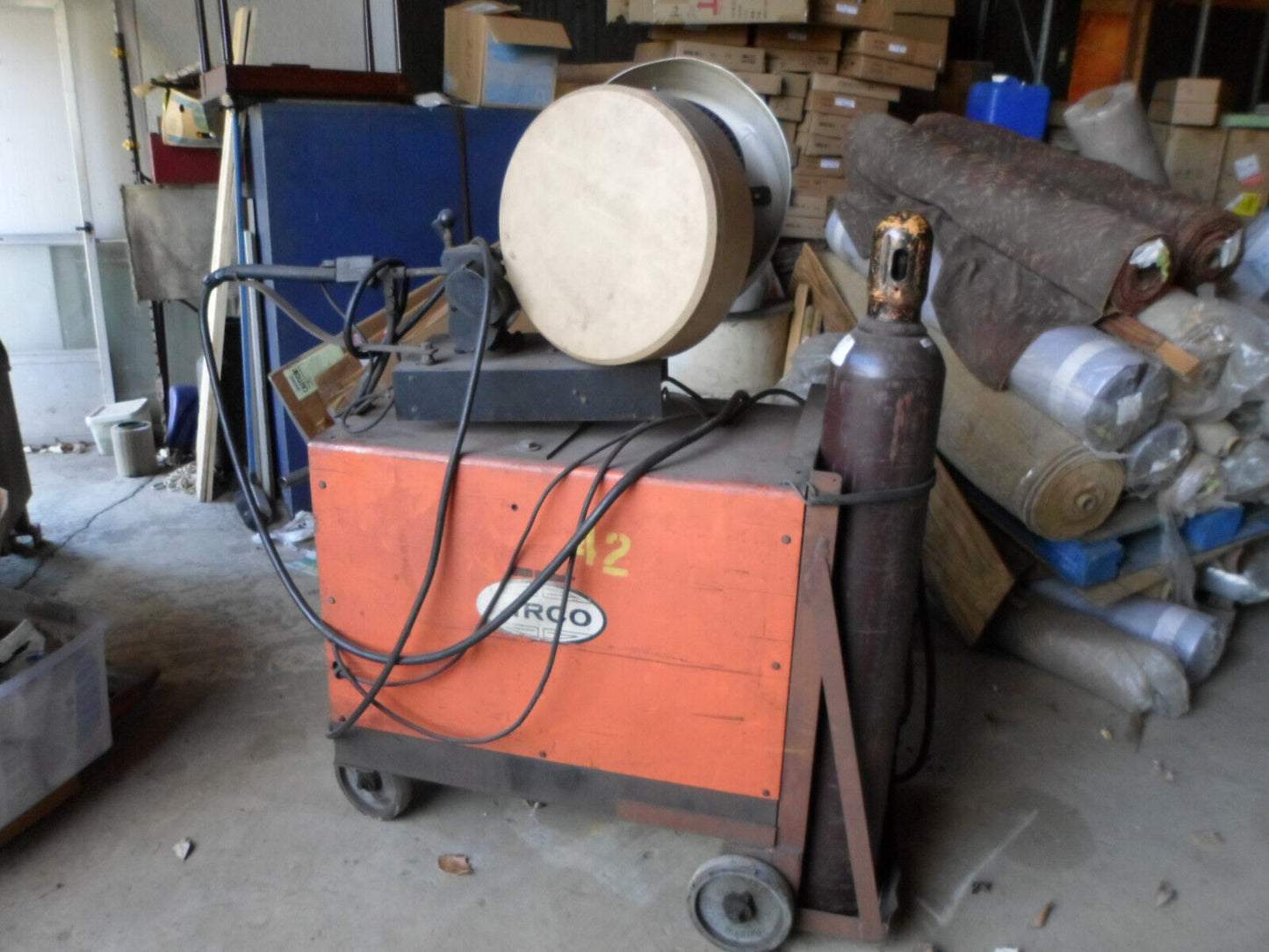 Airco Mig Welder 2.5 DTR-224-A on Cart