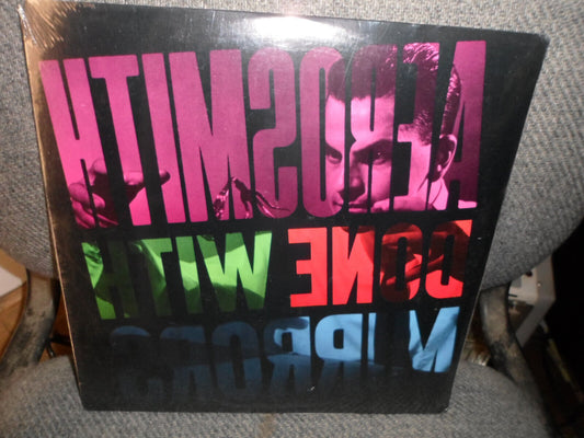 AEROSMITH Done With Mirrors LP 1985 Geffen   ** SEALED **